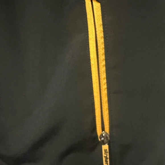 Black and Yellow Men's Vest - Picture 3 of 5